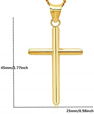 Q&S Jewels Gold Necklaces for Women Men & Teens 1.5mm Box Chain Necklace Stainless Steel 18K Gold Plated,Fashion Statement Jewlery,Thin Yet Durable Chain, Wear lone or with Pendant, 16-26 Inch - Image 4