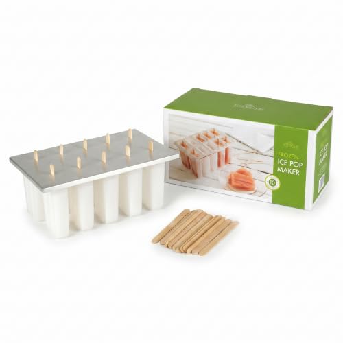 Product Image of the Fox Run Frozen Popsicle Maker Ice Pop Mold, with 24 Sticks, BPA-Free