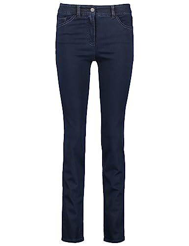Gerry Weber 92151-67953 Pantalón de Vestir, Dark Azul Denim, 40 para Mujer