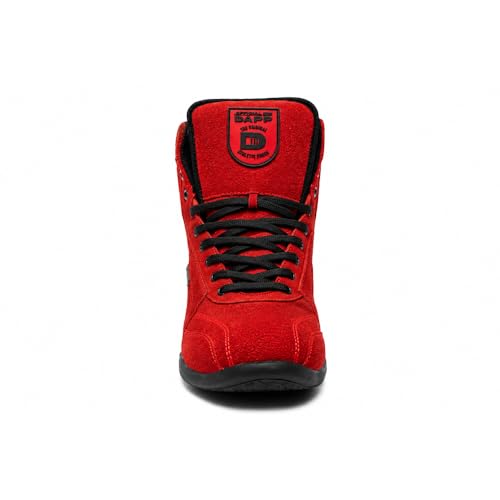 Image of Dapp Luxe-Series Weightlifting Gym Shoes for Men and Women | Leather Rexine Exterior | Signature Flat Sole | Padded Interiors for Stability | Smart Cushioning | Wide Toe Box