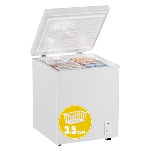 Bodacious 3.5 cuft Chest Freezer - Compact, Energy-Efficient & Quiet