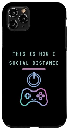This Is How I Social Distance Funny Console Gamer Controller �X�}�z�P�[�X iPhone 11 Pro Max �p