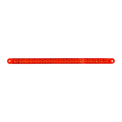 GG Grand General 74782 Light Bar (12\" Pearl Red 18 LED, 3 Wires)