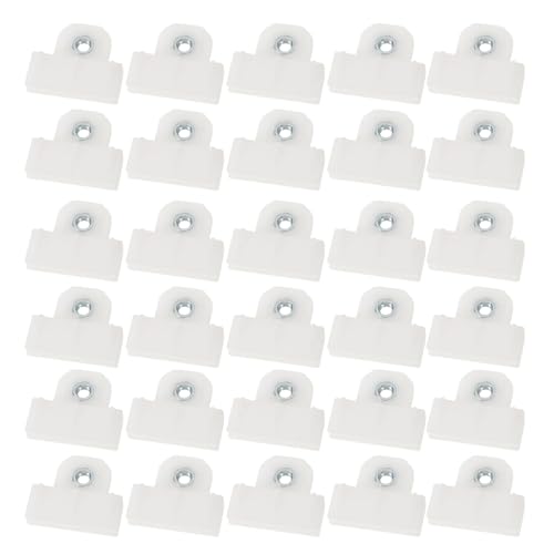 Clips de retención de vidrio de alta resistencia para reparar el regulador de ventana, 50 uds