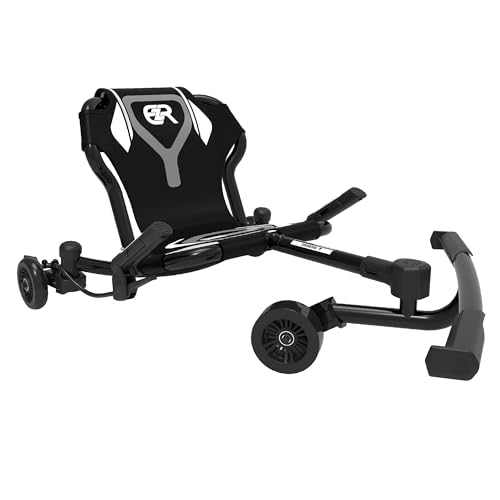 EzyRoller Drifter X Ride On Toy for Kids Ages 4-12 Up to 154 lbs - Black