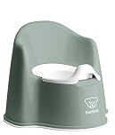BabyBjörn Potty Chair, Deep green/White
