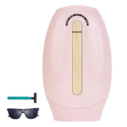 Depiladora Laser IPL con Refrigeración, con gafas de protección y rasuradora, 5 niveles, tecnología de frío indolora, 1.000.000 pulsos de luz, para rostro, axilas, brazos, zona bikini y piernas