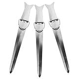 Alipis Soportes para Cañas de Pescar de Metal Plegables 3 Piezas Estaca para Suelo, Portacañas Portátil Resistente para Pesca en Orilla, Ríos y Lagos