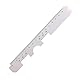 SagaSave 10Pcs Optisches PD Lineal Kunststoff Pupillenabstandsmesser Augen-Augen-Testwerkzeug