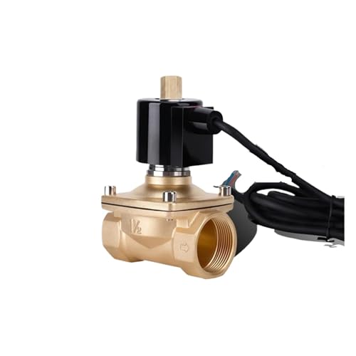 Électrovanne de fontaine laiton étanche IP68 DN40 commande 24V - 2