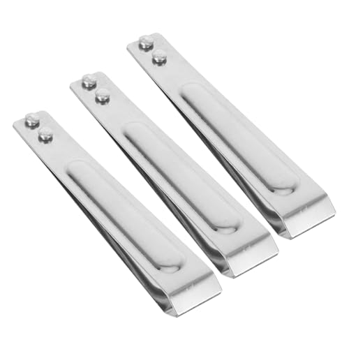 CONGARTENO 3pcs Stainless Steel Garlic Peeler Tool Comfortable Grip Manual Peeling Tweezers for Effortless Garlic Skin Removal and Fish Bone Extraction Kitchen Gadget