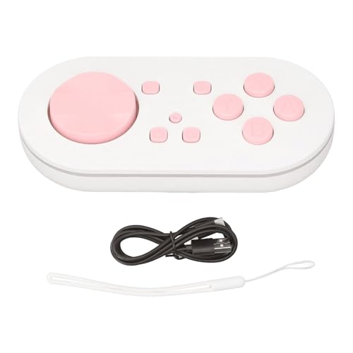 Kikumi Manette pour manette de jeu Anki App Gamepad portable avec câble et sangle pour (rose)