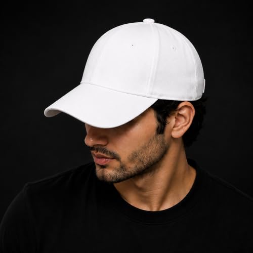 Image of Sports Cap for Men & Women, Lightweight Quick Dry Foldable Baseball Cap with Adjustable Strap, Breathable Sun Protection Hat for Running, Gym, Cricket, Travel & Outdoor Activities