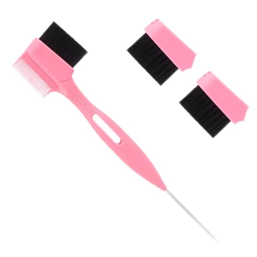 OSOLADY Wild Eyebrow Brush Double-headed Eyebrow Comb for Women Hair Edge Brush Portable