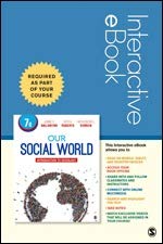 Misc. Supplies Our Social World - Interactive eBook: Introduction to Sociology Book