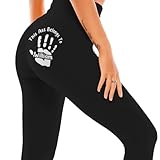 This Ass is Taken - Naughty Gifts for Wife - Personalized Leggings, Personalized Funny Leggings for Wife, Custom Name Gift for Her, Cute & Naughty Anniversary, Birthday, Gift from Husband Black