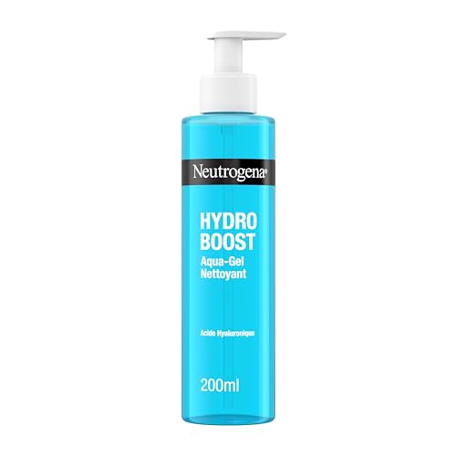 Neutrogena Hydro Boost - Acqua Gel Detergente Viso con Acido Ialuronico, 200ml