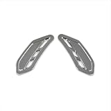 Beautost Fit For Subaru New Forester 2025 2026 Front Side Fender Sticker Vents Air Outlet Cover Trim (Chrome)