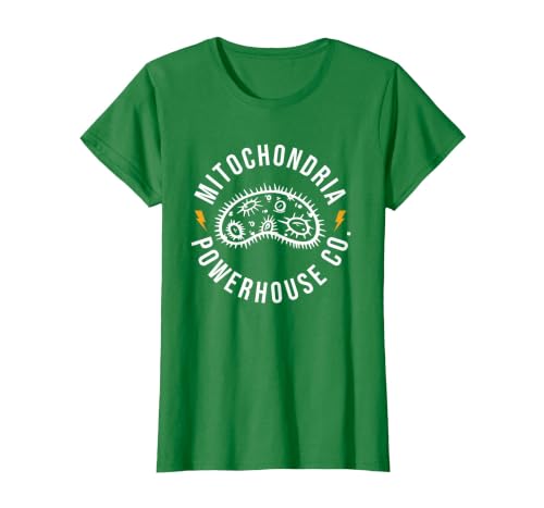 Mitochondria Powerhouse Co. T-Shirt, Women, Kelly Green, Small