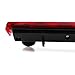 ILONPA Black Housing Red Lens High Mount Stop Light 3rd Third Brake Light for 2000-2006 Chevy Suburban Tahoe
