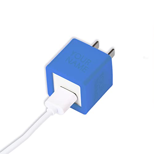 Personalized Custom Name Charger Box Plug Charm Charger Tag Charger Label for iPhone Charger