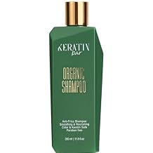 Organic Shampoo For Hair, Smoothing & Nourishing, Color & Keratin Safe, Paraben & Free, Hair Repair, Keratin Protein, Anti - Frizz