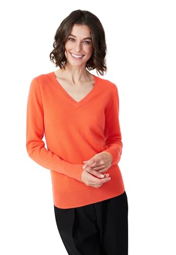 Style Republic 100% Pure Cashmere V-Neck Women's Sweater