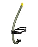 ARENA Swim Snorkel Pro III Adult Unisex, Swimming Snorkel with Two Mouthpieces and Two Air Regulators Included, Snorkeling for Sea and Pool Training, Precision Adjustment with Buckle