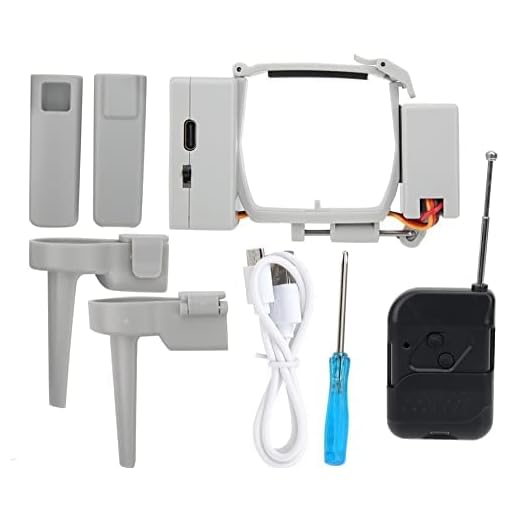 Kit de Lanceur de Livraison de Drone système de Goutte d'air Lanceur d'appât de pêche Anneaux de Mariage Cadeau livrer adapté pour Mini 2 / Mavic Mini