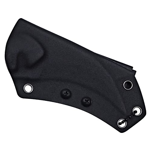 Elite Tactical -Fixed Blade Knife - Silverfang - Hawkbill Blade With D2 Steel And Black Micarta Handle, Full Tang Construction, Kydex Sheath W/Multi-Position Clip, Edc, Tactical, Et-Fix012 #TOP1