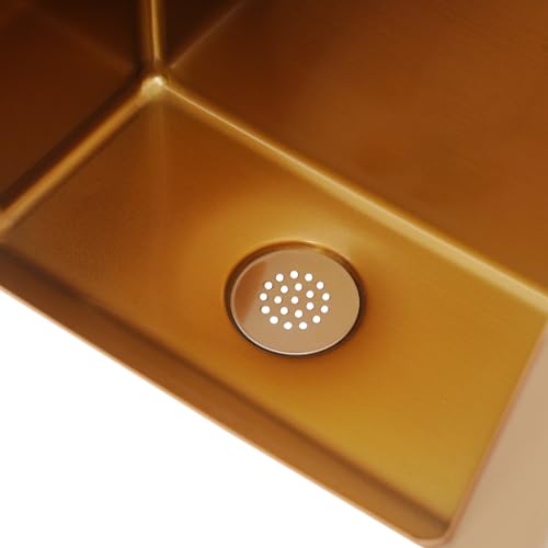 Urinal con sensor automático, montado en pared, de acero inoxidable 304, antichapote y antiolor para hogar, bar y hotel (oro rosa) miniatura 6