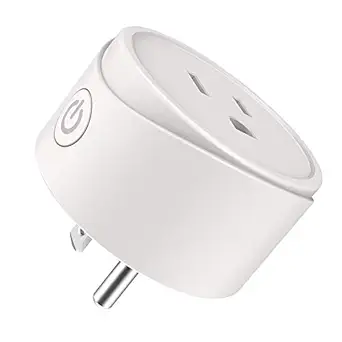 4 Pack Smart Plug Compatible with Alexa/Google Home/Smart Life/Tuya, WiFi Wireless Mini Sockets, No Hub Required, Only 2.4GHz Wi-Fi