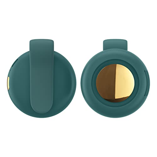 ZGHQHCDRH扇風機 クリップ 卓上 超小型 クリップ付き クリップ式扇風機 クリップファン USB充電式 3段階風量調節 ミニ ファン 強風 静音 車載 携帯 (グリーン)