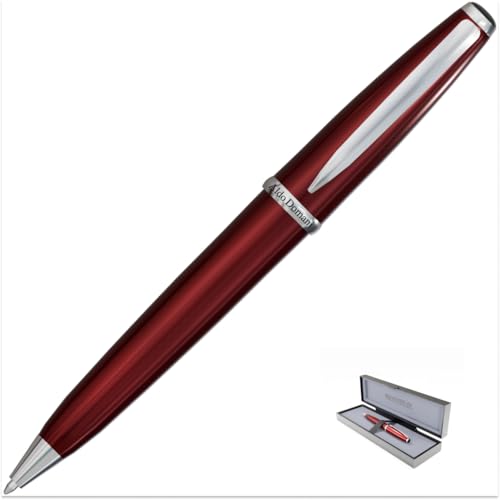 Stylo Bille Aldo Domani Monteverde Rouge Cadeau Idéal Inspiré de l'Italie