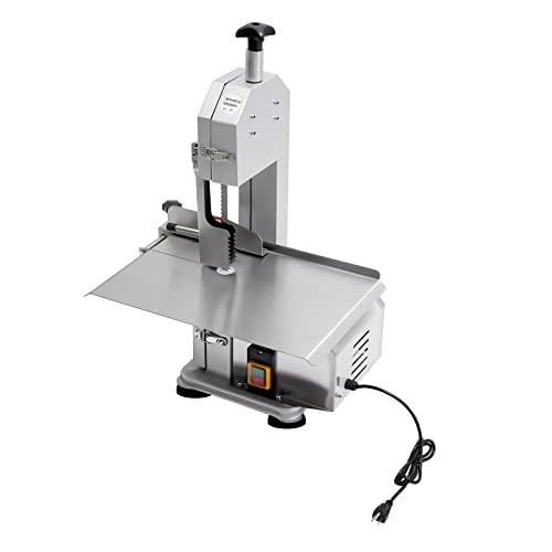 Máquina cortadora de huesos eléctrica 650W con mesa acero inoxidable miniatura 2