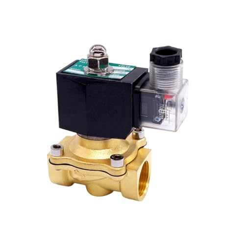 Válvula solenoide GLP de latón 3/4 24VAC DN20 normalmente cerrada para control de gas 5