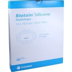 Biatain Silicone Schaumverb.Multishape 14X19,5 Cm 5 Stück