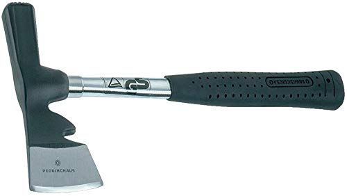 Peddinghaus Gipserbeil 700 g – Mit Stahlrohrstiel und Kunststoffgriff, Robustes Design für Gipsarbeiten