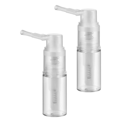 MERRYHAPY 2pièces Vaporisateur De Rechargeable Pulvérisateur Plumeau Pour Cosmétiques Et Voyages Spray à Paillettes Pour Gâteau Applicateur De Sec