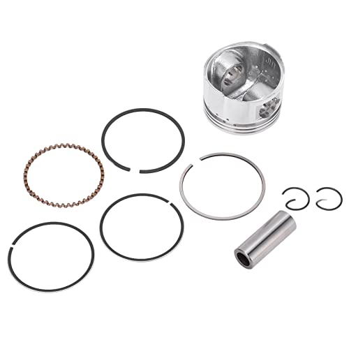 Acouto Kit de montagem de anel de pistão para GY6-60cc Go Karts Scooters ATV UTV Motocicletas Metal