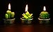 Lawei 18 Pack Cactus Tealight Candles - Handmade Delicate Succulent Mini Plants Candle - Perfect for Home Decor Candles Festival Wedding Props and House-Warming Party