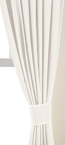 Amazon Basics heat-insulating blackout curtain, 1 piece, 135 x 244cm (WxL), beige