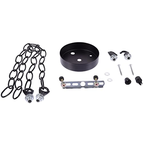 HOLIDYOYO 1pc Hanging Light Fixtures Base Ceiling Chandelier Chain Diy Lamp Tool for Ceiling Suction Plate