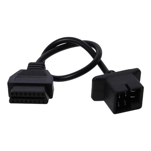 Cable OBD1 de 6 pines a OBD2 de 16 pines BYOBYO para escáner Jeep 4
