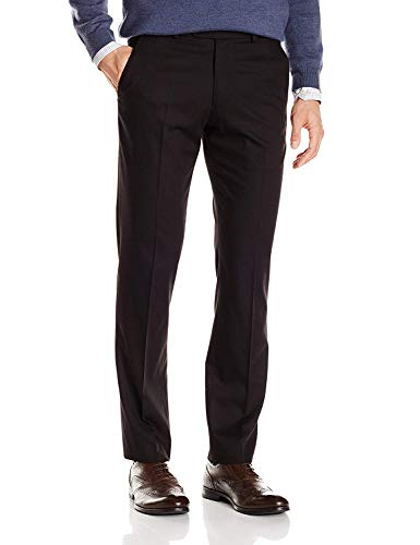 Costume slim fit noir Perry Ellis | Veste, pantalon et gilet ajustés homme