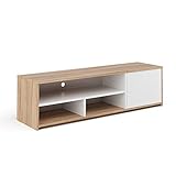 Unser Lowboard besticht durch seine erstklassige Verarbeitung der Materialien sowie der Melaminharzbeschichtung. Die Oberfläche ist dadurch kratzerresistent und sehr pflegeleicht.