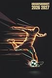Hausaufgabenheft 2026/2027: Mit Datum 03 August 2026 - 30 Juli 2027 | Schülerkalender Gymnasium Grundschule | Fußball