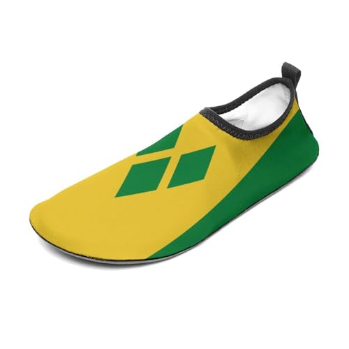 DZUAIKIT Flag of Saint Vincent and The Grenadines Water Shoes for Women Men Soft Sport Outdoor Non-Slip Rubber Quick-Dry Shoes2