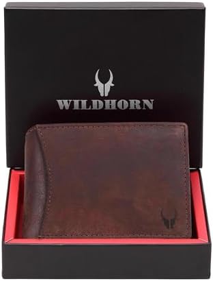 Wildhorn Leather Hand-Crafted Wallet for Men | Hand-Crafted