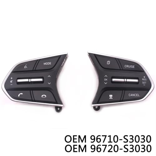Bouton commande volant robuste pour Hyundai Santa Fe régulateur et téléphone